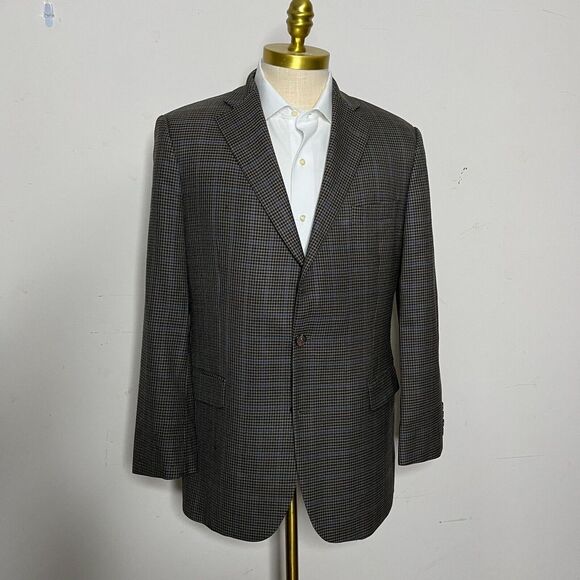 Brooks Brothers Other - Brooks Brothers 346 Blazer Mens Glen Plaid Check Wool 42R